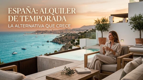 Alquiler de temporada en España en 2026: la alternativa que más crece para extranjeros
